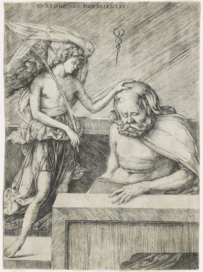 El ángel guardián, c. 1509 de Jacopo de Barbari